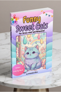 Funny Sweet Cats — Coloring for Adults