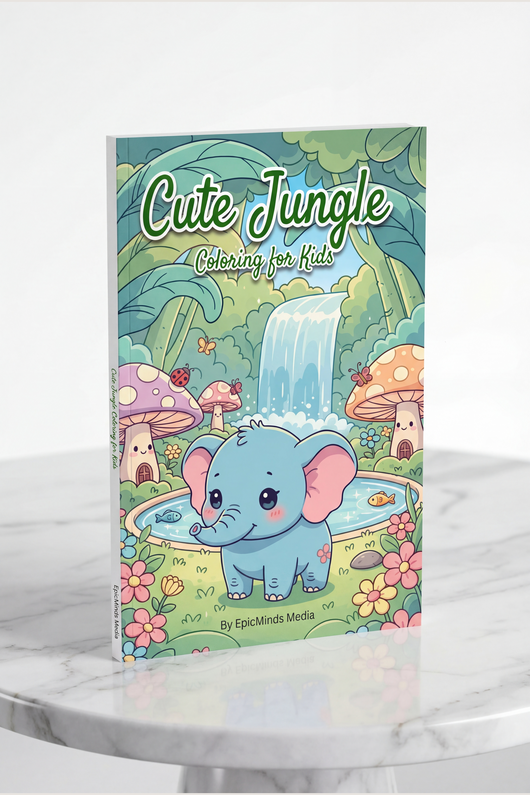 Cute Jungle — Coloring for Kids