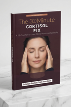 The 30-Minute Cortisol Fix - 3D Book