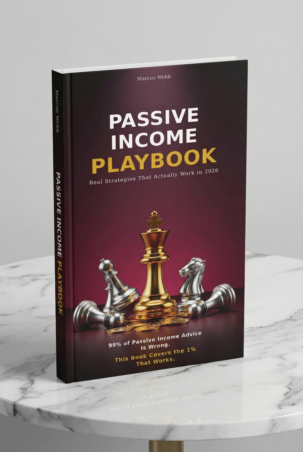 The Passive Income Playbook - 3D Book